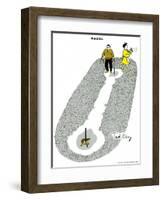 Hazel Cartoon-Ted Key-Framed Giclee Print