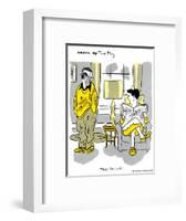 Hazel Cartoon-Ted Key-Framed Giclee Print