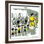 Hazel Cartoon-Ted Key-Framed Giclee Print