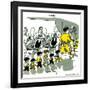 Hazel Cartoon-Ted Key-Framed Giclee Print