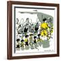 Hazel Cartoon-Ted Key-Framed Giclee Print