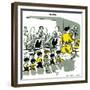 Hazel Cartoon-Ted Key-Framed Giclee Print