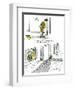 Hazel Cartoon-Ted Key-Framed Giclee Print