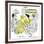 Hazel Cartoon-Ted Key-Framed Giclee Print