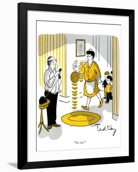 Hazel Cartoon-Ted Key-Framed Giclee Print