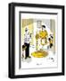 Hazel Cartoon-Ted Key-Framed Premium Giclee Print