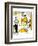 Hazel Cartoon-Ted Key-Framed Giclee Print