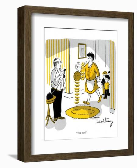 Hazel Cartoon-Ted Key-Framed Giclee Print