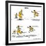 Hazel Cartoon-Ted Key-Framed Giclee Print