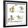 Hazel Cartoon-Ted Key-Framed Giclee Print