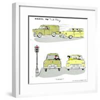 Hazel Cartoon-Ted Key-Framed Giclee Print