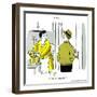 Hazel Cartoon-Ted Key-Framed Giclee Print