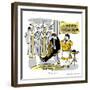 Hazel Cartoon-Ted Key-Framed Giclee Print