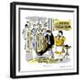 Hazel Cartoon-Ted Key-Framed Giclee Print