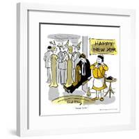 Hazel Cartoon-Ted Key-Framed Giclee Print