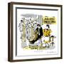 Hazel Cartoon-Ted Key-Framed Giclee Print