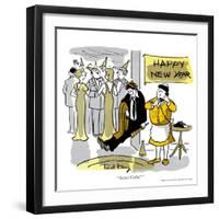 Hazel Cartoon-Ted Key-Framed Giclee Print