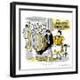 Hazel Cartoon-Ted Key-Framed Giclee Print