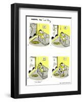 Hazel Cartoon-Ted Key-Framed Giclee Print