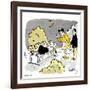 Hazel Cartoon-Ted Key-Framed Giclee Print