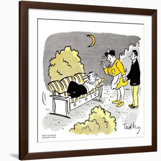 Hazel Cartoon-Ted Key-Framed Giclee Print