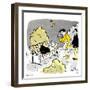 Hazel Cartoon-Ted Key-Framed Giclee Print