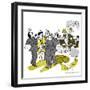 Hazel Cartoon-Ted Key-Framed Giclee Print