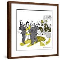 Hazel Cartoon-Ted Key-Framed Giclee Print