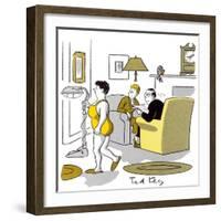 Hazel Cartoon-Ted Key-Framed Giclee Print