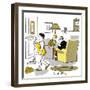 Hazel Cartoon-Ted Key-Framed Giclee Print