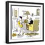 Hazel Cartoon-Ted Key-Framed Giclee Print