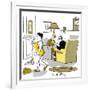 Hazel Cartoon-Ted Key-Framed Giclee Print