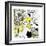 Hazel Cartoon-Ted Key-Framed Giclee Print