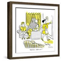 Hazel Cartoon-Ted Key-Framed Giclee Print