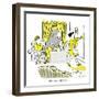 Hazel Cartoon-Ted Key-Framed Giclee Print