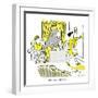 Hazel Cartoon-Ted Key-Framed Giclee Print