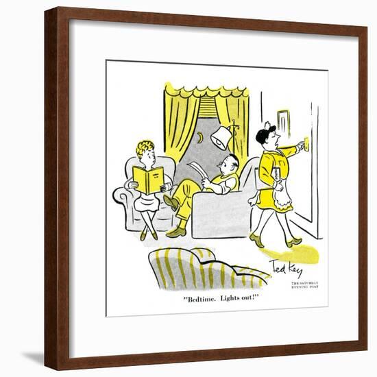 Hazel Cartoon-Ted Key-Framed Giclee Print