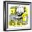 Hazel Cartoon-Ted Key-Framed Giclee Print