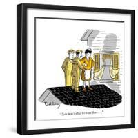 Hazel Cartoon-Ted Key-Framed Giclee Print