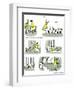 Hazel Cartoon-Ted Key-Framed Giclee Print