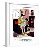 Hazel Cartoon-Ted Key-Framed Giclee Print