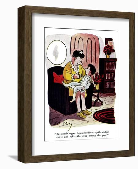 Hazel Cartoon-Ted Key-Framed Giclee Print