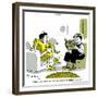 Hazel Cartoon-Ted Key-Framed Giclee Print