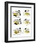 Hazel Cartoon-Ted Key-Framed Giclee Print