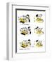 Hazel Cartoon-Ted Key-Framed Giclee Print