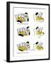 Hazel Cartoon-Ted Key-Framed Giclee Print