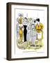 Hazel Cartoon-Ted Key-Framed Giclee Print