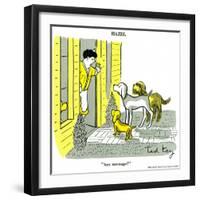 Hazel Cartoon-Ted Key-Framed Premium Giclee Print