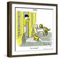 Hazel Cartoon-Ted Key-Framed Giclee Print