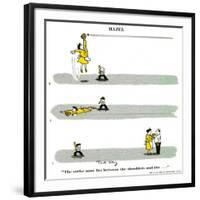 Hazel Cartoon-Ted Key-Framed Giclee Print